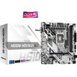 Asrock Mb Socket Intel LGA1700 14th/13th/12th Gen Intel CPU, Cs Intel H610, 2 Dimm Socket DDR5, HDMI/DP/D-SUB, PCI-E Gen 4.0, LAN, MICRO-ATX, 3YW. - (H610M-HDV/M.2+ D5)