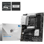 MSI Mb Pro B760-P II, Socket LGA1700 14th/13th/12th Gen CPU, Cs Intel B760, 4 Dimm Sockets DDR5 HDMI/DP, PCI-E Gen 4.0, 2.5G LAN, ATX, 3YW. - (911-7E29-009)