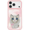 Nimmy Case Big Eyed Pet 2.0 Cat For Iphone 17 Pro Max Pink - (N-XDY-IP17-Pro-Max-07D)