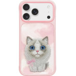 Nimmy Case Big Eyed Pet 2.0 Cat For Iphone 17 Pro Max Pink - (N-XDY-IP17-Pro-Max-07D)