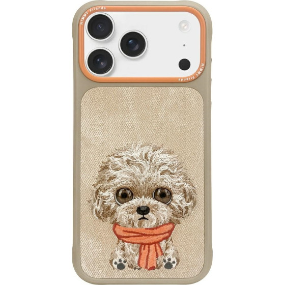 Nimmy Case Big Eyed Pet 2.0 Dog For Iphone 17 Pro Beige - (N-XDY-IP17-Pro-014)