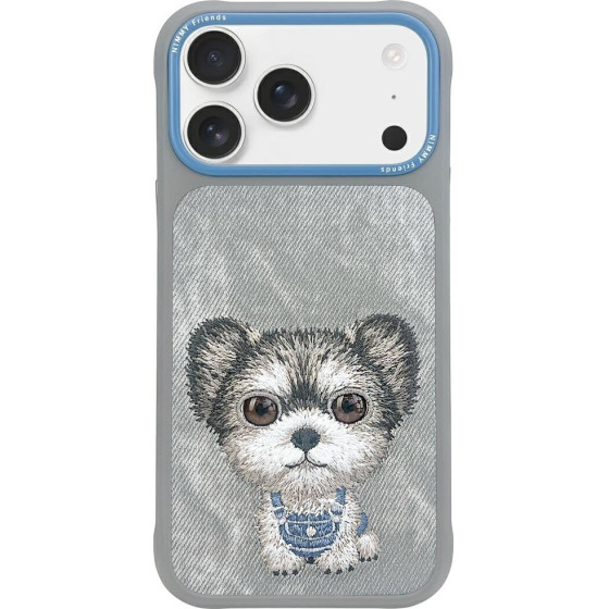 Nimmy Case Big Eyed Pet 2.0 Dog For Iphone 17 Pro Grey - (N-XDY-IP17-Pro-027)