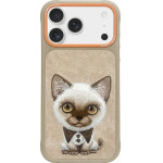 Nimmy Big Eyed Pet 2.0 Cat Case For Iphone 17 Beige - (N-XDY-IP17-026)