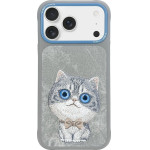 Nimmy Case Big Eyed Pet 2.0 Cat For Iphone 17 Grey - (N-XDY-IP17-023)