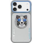 Nimmy Case Glasses Cool Dog Magsafe For Iphone 17 Pro Max Grey - (N-YJKM-CXZH-IP17-Pro-Max-028)