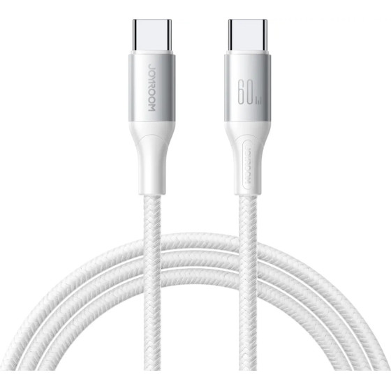 Joyroom S-A28 Flash Series 60W USB-C - USB-C Cable 2m - White - (S-A28_CCW2)