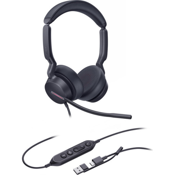 Yealink Headset UH46 Dual Teams Usb C/A - (1308182)