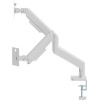 Gembird Desk Mounted Adjustable Double Monitor Arm 17'-32' White - (MA-DA2-06-W)