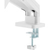 Gembird Desk Mounted Adjustable Double Monitor Arm 17'-32' White - (MA-DA2-06-W)