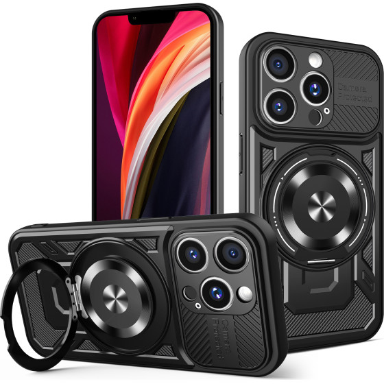 TFO Defender Armor Mag Case For Iphone 14 Pro 6,1'' black