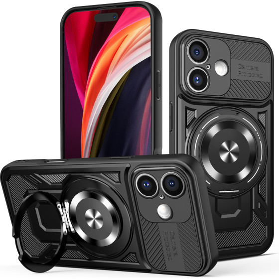 TFO Defender Armor Mag Case For Iphone 16 6,1'' black