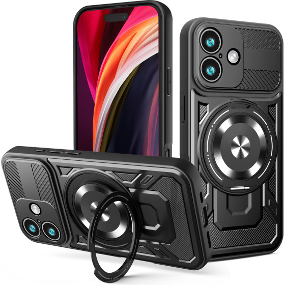 TFO Defender Armor Mag Case For Iphone 17 6,3'' black
