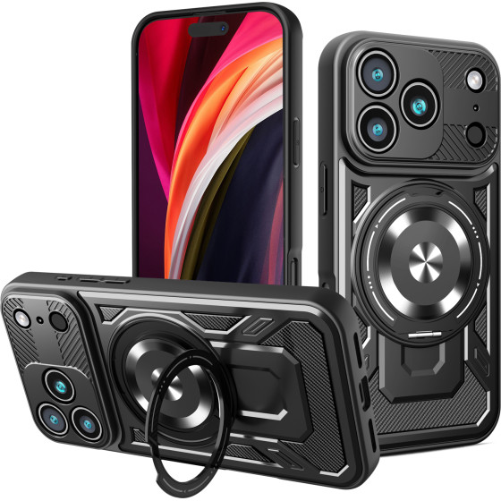 TFO Defender Armor Mag Case For Iphone 17 Pro 6,3'' black