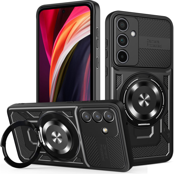 TFO Defender Armor Mag Case For Samsung Galaxy A36 5G / A56 5G black