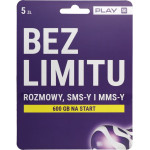 Starter Card Play 5 Bez Limitu Formula OEM
