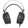 Genesis Gaming Headset Neon 360 with Microphone RGB Illuminated Vibration, Black Red - (NSG-1107)