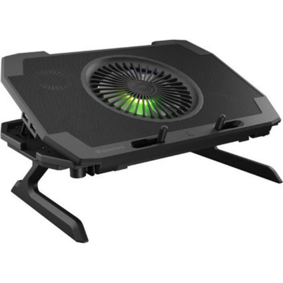 Genesis Gaming Laptop Cooler Pad OXID 850 RGB 15.6''-17.3'' - 5 fans, Led light - (NHG-1858)