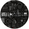 Genesis Gaming Protective Floor Mat Tellur 300 Gear 100cm - (NDG-2083)