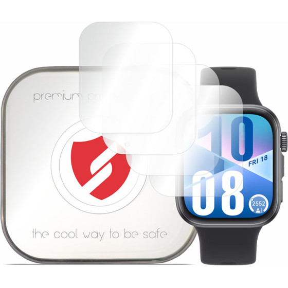 Smart Protection - Premium Classic (4 pack) - Huawei Watch Fit 4 - Clear