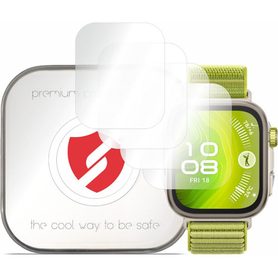 Smart Protection - Premium Classic (4 pack) - Huawei Watch Fit 4 Pro - Clear