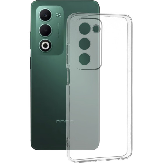 Techsuit - Clear Silicone - Oppo A5 4G - Transparent