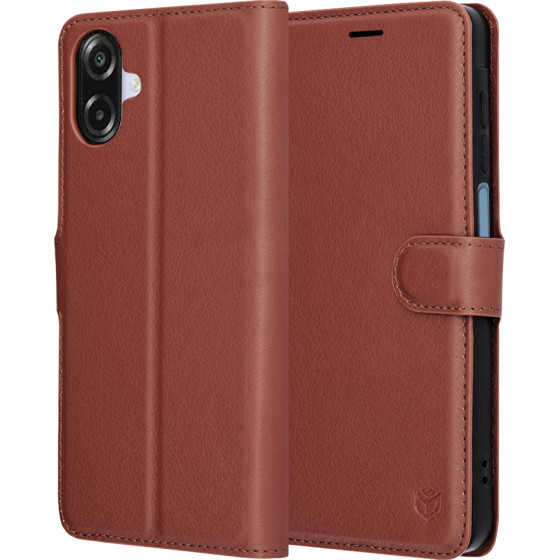 Techsuit - Leather Folio - Samsung Galaxy A07 4G - Brown
