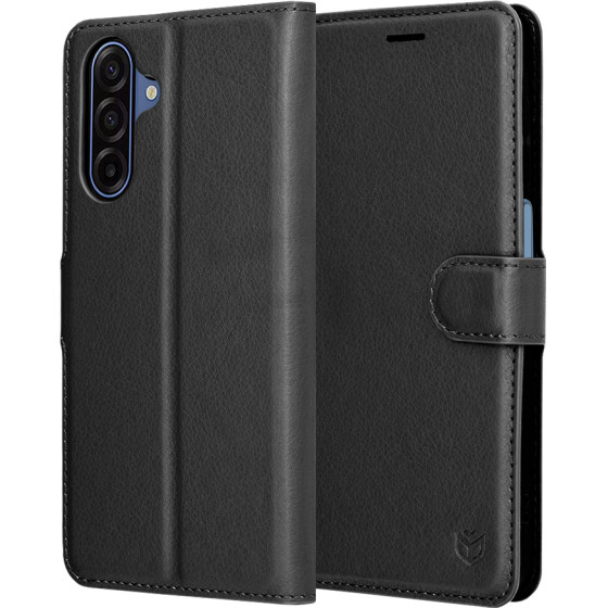 Techsuit - Leather Folio - Samsung Galaxy A17 5G - Black