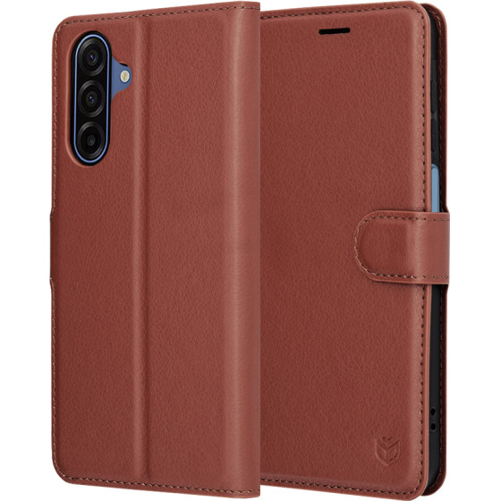 Techsuit - Leather Folio - Samsung Galaxy A17 5G - Brown