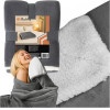 Ruhhy Double-Sided Blanket 150x200cm Dark Gray 26292 - (18338-0)