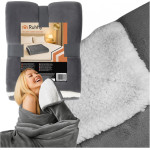 Ruhhy Double-Sided Blanket 150x200cm Dark Gray 26292 - (18338-0)