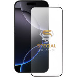 Idol 1991 Tempered Glass Iphone 16 Pro Max 6.9'' 9H 0.25mm 20D Full Glue Semi Curved Special Full Cover BLACK