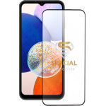 Idol 1991 Tempered Glass Samsung A14 A146/A14 A145 6.6'' 9H 0.25mm 20D Full Glue Semi Curved BLACK