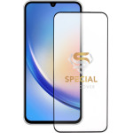 Idol 1991 Tempered Glass Samsung A34 5G A346 6.6'' 9H 0.25mm 20D Full Glue Semi Curved BLACK