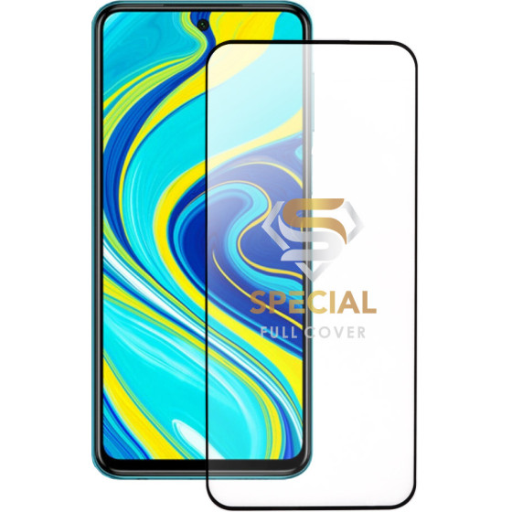 Idol 1991 Tempered Glass Xiaomi Redmi Note 9S/Redmi Note 9 Pro Max 6.67'' 9H 0.25mm 20D Full Glue Semi Curved BLACK