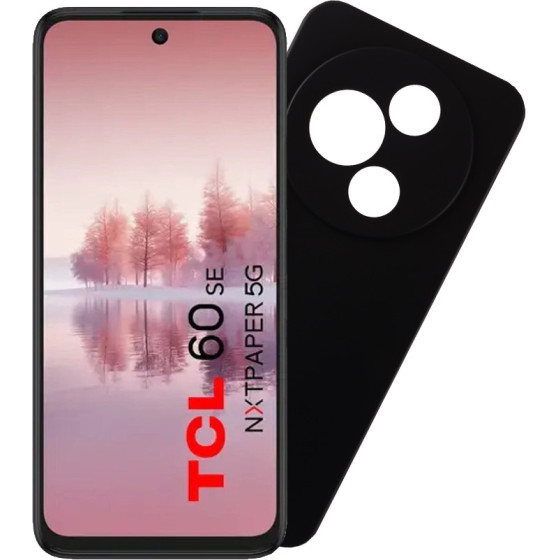 Volte-Tel ���� Tcl 605/ 60 Se 6.67'' Silicon Tpu Full Camera Protection BLACK