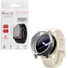 Volte-Tel Tempered Glass Garmin Vivoactive 6 1.2'' 9H 0.30mm Pc Edge Cover With Key 3D Full Glue Full Cover SILVER