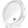 Volte-Tel Tempered Glass Huawei Watch 5 46mm 1.5'' 9H 0.30mm Pc Edge Cover With Key 3D Full Glue Full Cover TRANSPARENT
