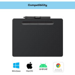 Wacom Intuos (CTL-6100K-B) MEDIUM, BLACK