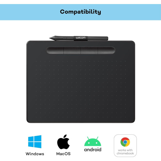 Wacom Intuos (CTL-6100K-B) MEDIUM, BLACK