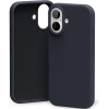 Mercury Silicone Case For Iphone 17 Navy Blue