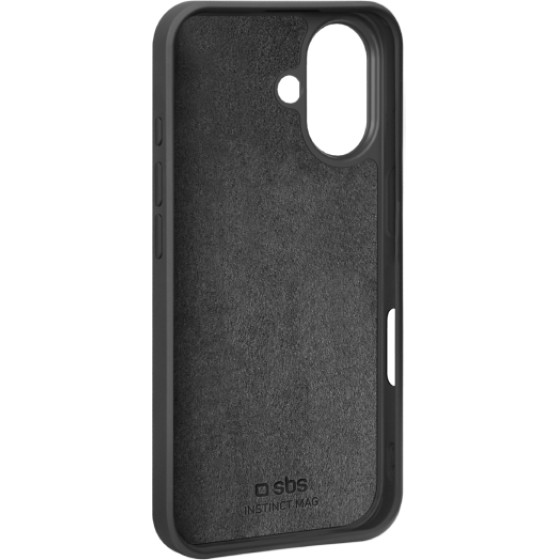 SBS Instict Mag Cover Iphone 17 Black Backcover - (INSTMAGIP1763K)