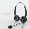 Lamtech ON-Ear Headset With Anc Mic And 3 Connectors - (LAM114352)