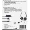 Lamtech ON-Ear Headset With Anc Mic And 3 Connectors - (LAM114352)