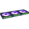 Lian Li Uni Fan Infinity SL- Wireless - 120 -3PCs Reverse Black (Triple Pack Include Controller) - (G99.12RSLIN1W3B.00)