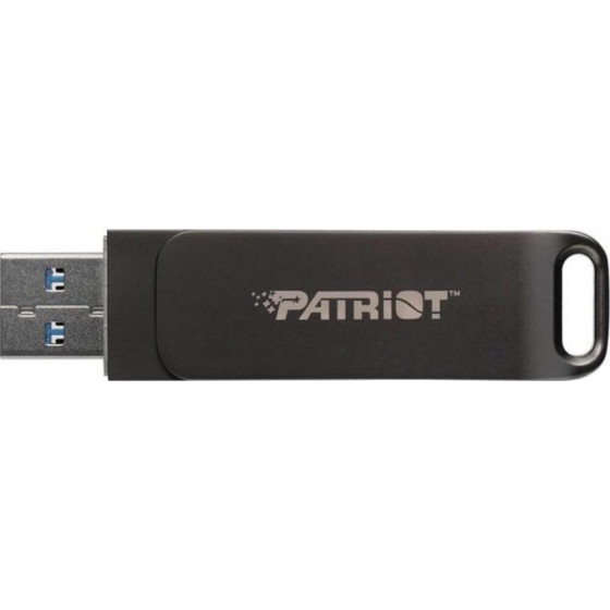 Patriot Rage R550 128Gb Black USB-A Und USB-C 3.2 Gen 1 - (PE128GR550DSAD)