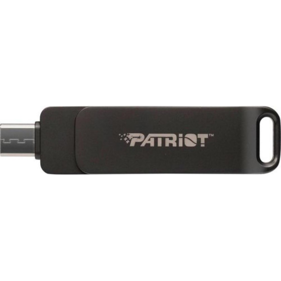 Patriot Rage R550 32GB Black USB-A Und USB-C 3.2 Gen 1 - (PE32GR550DSAD)