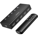 Hdmi Switch 5 ������ 4K/60Hz Ugreen CM568 90512, �� USB-C ���������� - (CM568/90512)
