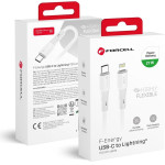 FORCELL F-Energy C346 Cable Type C To Lightning Pd 3A 27W Silicone 1 m white