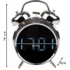 Izoxis Digital Clock - Alarm Clock 26337 - (18332-0)