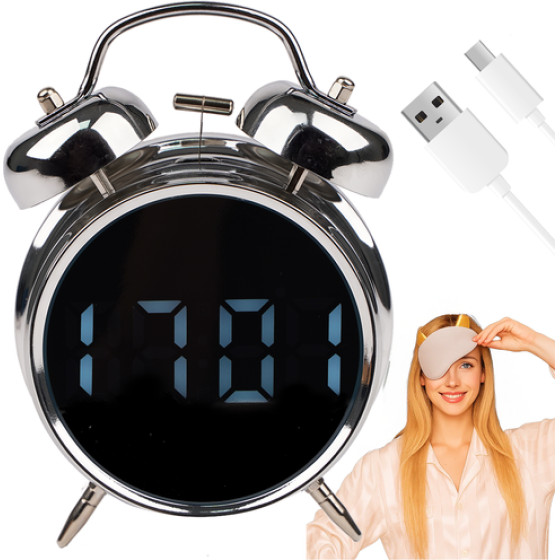 Izoxis Digital Clock - Alarm Clock 26337 - (18332-0)